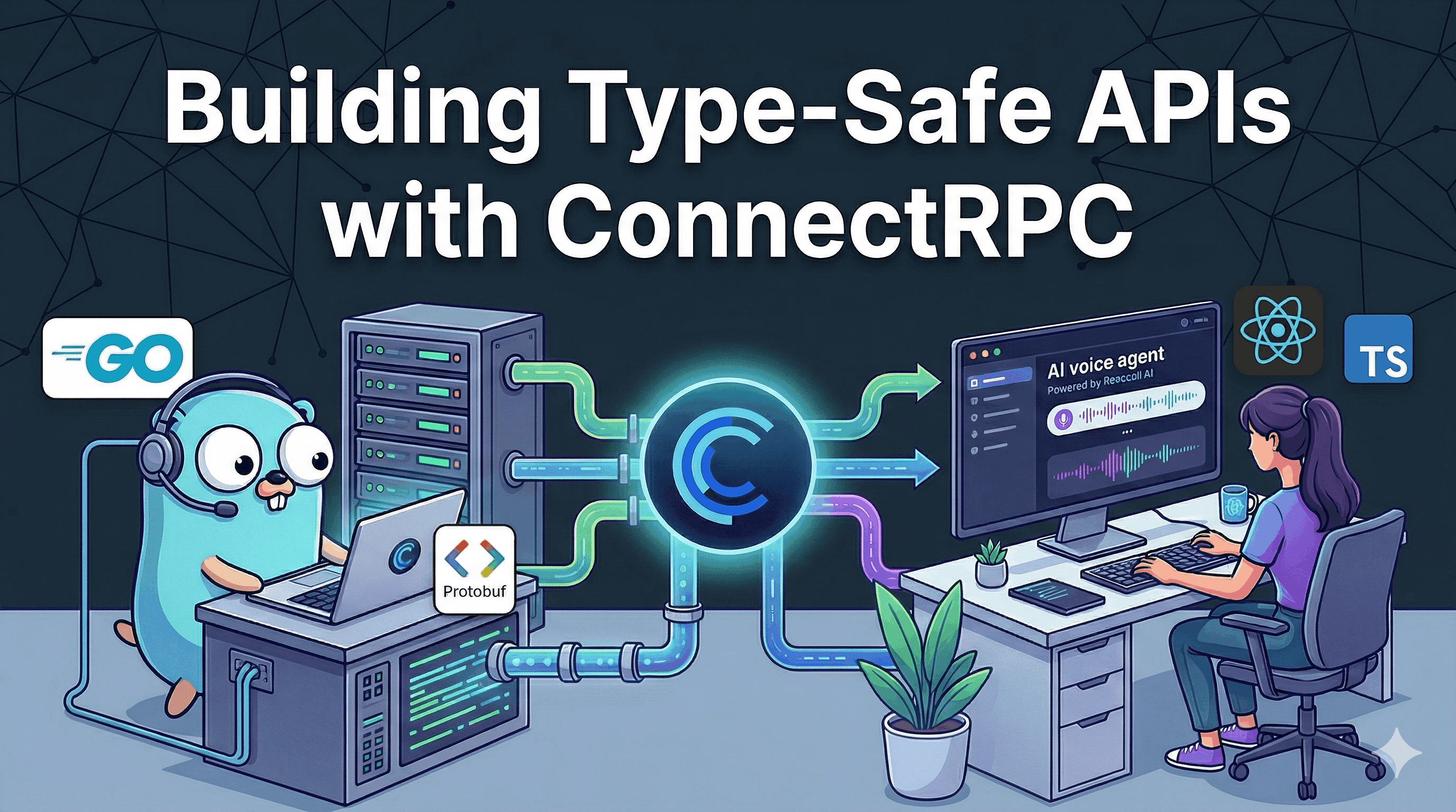 Building Type-Safe APIs with ConnectRPC: Go Backend + React Frontend