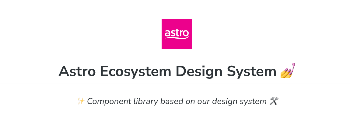 Ecosystem Design System