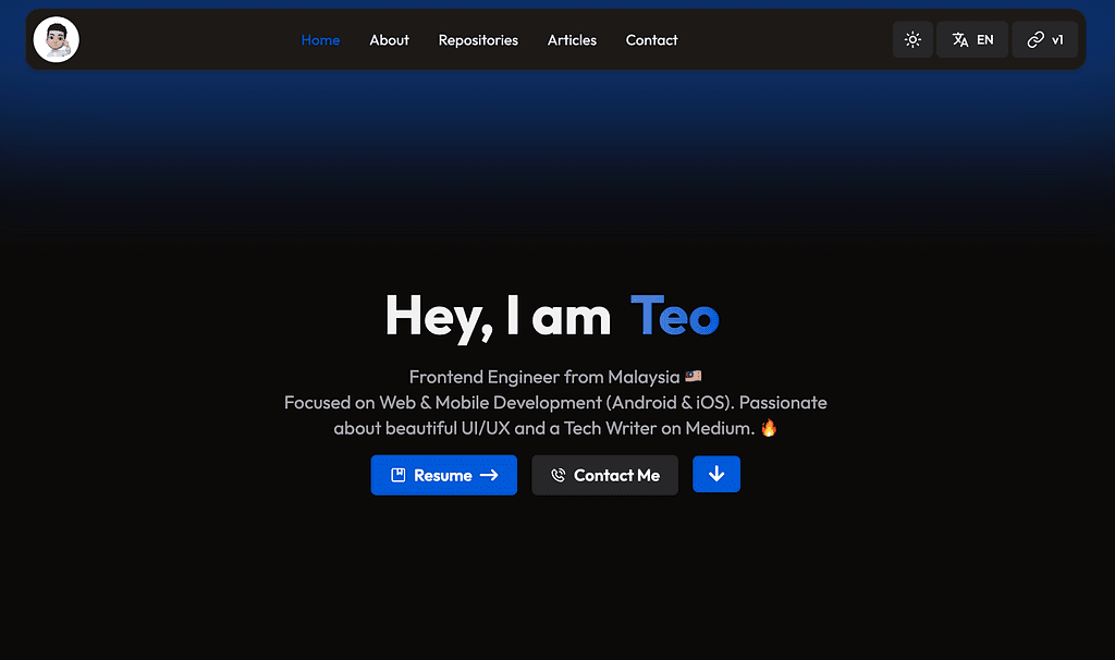 Personal Website Revamp with NextJS App Router